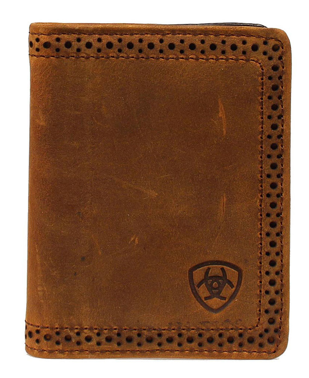 Ariat Accessories Men's BiFold Edge Wallet BROWN OS