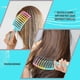 thumbnail image 3 of Detangling Brush Boar Bristles Hair Brush For Adult Kids Wet Or Dry Hair,curved Vented Detangler Brush Smooth, 3 of 5