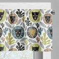 thumbnail image 3 of Ambesonne Lion Valance Pack of 2, Unusual Branches and Portraits, 54"X12", Multicolor, 3 of 5
