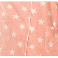 thumbnail image 3 of Womens Ladies Fleece PJ Pajama Set Pink Star Size XL, 3 of 5