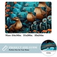 thumbnail image 2 of Platypus Soft Polyester Non-Slip Machine Washable Floor Carpet Door Mat Office Rugs, 2 of 6