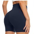 thumbnail image 3 of Biker Shorts for Women High Waist Tummy Control Anti-Light Stretch Spandex Fitness Workout Shorts for Yoga Running Athletic Gym, 3 of 7