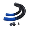 thumbnail image 4 of Bike Handlebar Tape Handle Wrap with Bar End Nonslip Comfortable Bar Tape Handlebar Tape for Biking Dark Blue, 4 of 10