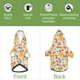 thumbnail image 6 of Haiem Hearts And Autumn Leaves for Winter Dog Hoodie Sweatshirts with Pockets Warm Dog Clothes for Small Dogs Chihuahua-X-Large, 6 of 7