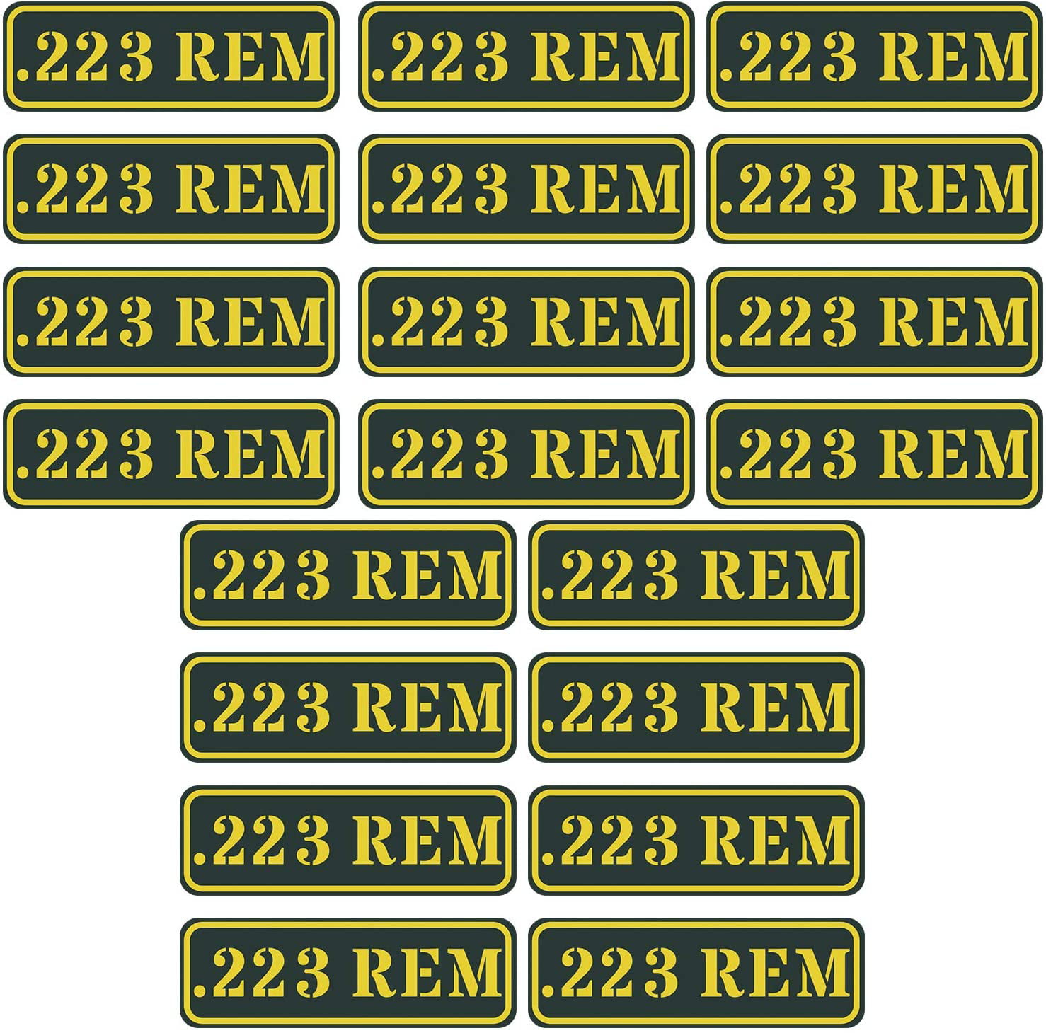 AG .30-06 Ammo Can Labels for Ammunition Case 3" x 1" stickers decals 2 PACK 