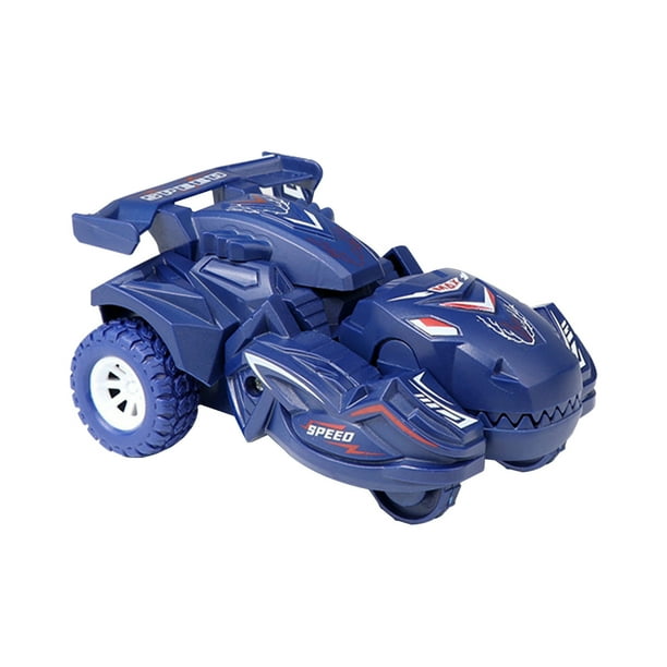 Fridja Transforming Dinosaur Toys Dinosaur Transformer Car Toy Pull Back Dino Race Car