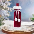 thumbnail image 5 of dajkiuy Christmas Wine Bottle Bags, Reusable Wine Bottles Gift Bags Covers for Holiday Christmas Xmas Decorations Wedding Birthday Party Bar, 5 of 6