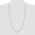 thumbnail image 2 of 14K Yellow Gold necklace Spiga (Wheat) chain Pendant 30 in 2.8 mm, 2 of 5