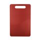 thumbnail image 1 of Fotouzy Tabla de cortar de plástico con asas, material PP apto para alimentos, sin BPA, apta para lavavajillas, tabla de cortar gruesa, tamaño grande, mango de fácil agarre para cocina (rojo) 15.5 x 1, 1 of 1