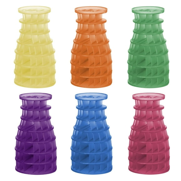 Fresh Produits Recharge d'Air Désodorisant Technologie de Parfum Sec Huiles Naturelles Sans Acétone Ni Properlants Dure 30 Jours Parfum Puissant Écologique Fabriqué aux États-Unis Lot de 6
