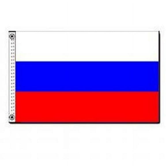 Annin Flagmakers 199009 5 ft. X 8 ft. Nyl-Glo Russia Flag