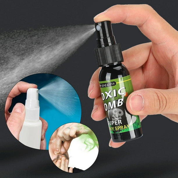 Fart Spray, Nasty Smelling Prank Spray Highly Concentrated Funny Gift  Portable For Halloween For Prank Toys Green And Black 