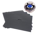 thumbnail image 3 of Raindrops 4 Pcs Doublures de Réchaud Carrées Noires pour Brûleurs à Gaz Ensemble de Protection, 3 of 3