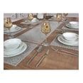 thumbnail image 1 of American Service Supla and Runner Set 6 people embroidered gray Victoria 7 Piece Table and presentation Set Victoria6 Gray Set, 1 Runner Set Victoria Dowry Set, 1 of 1