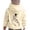 00-Beige958, variant on Oiyii Little Girl's Minimal Graphic Hoodie Long Sleeve Heart Hand Line Print Hooded Sweatshirt Outdoor Pullover Top,Sky Blue