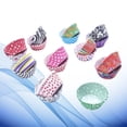 thumbnail image 4 of 400pcs Flower Muffin Liner Cupcake Liner Baking Cups Truffle Cups, 4 of 8