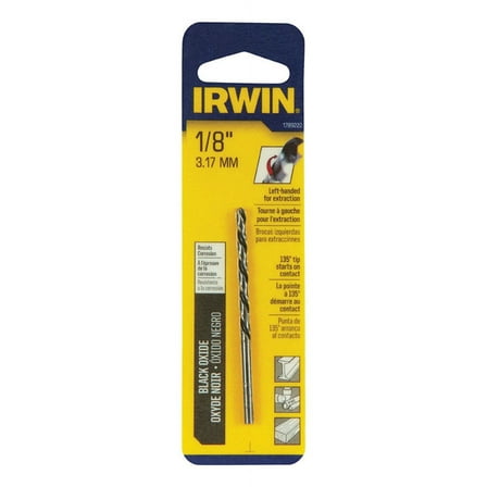 Irwin Left Hand Drill Bit 1/8 "