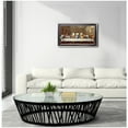 thumbnail image 4 of The Last Supper by Leonardo Da Vinci The World Classic Art Reproductions,Giclee Prints Framed WallArt for Home Decor,Image Size:30x16 inches,Black Sliver Edge Framed Size:33.6x19.6 inchs, 4 of 7
