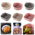 thumbnail image 1 of Hicess Silicone BBQ Pan High Temperature Resistance Multi-functional Double Sided Microwave Liner for Home, 1 of 8