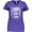Purple, variant on Inktastic Teaching 1st Grade is My Jam with Jar and Hearts Women's V-Neck T-Shirt