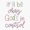 1pcs, variant on God Is In Control Faith Quote Sticker