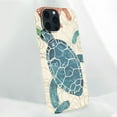 thumbnail image 3 of ONETECH Blingy's for iPhone 14 Case, Fun Turtle Pattern Cool Ocean Fish Beach Design Transparent Soft  Protective Clear Case Compatible for iPhone 14 6.1 inch (Green Turtles), 3 of 5