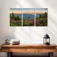 thumbnail image 2 of Elephant Stock Blue Ridge Mountains View Wall Art - Horizontal Multi Panel Canvas - Living Room Wall Decor - Nature Multi Panel - Green And Blue Decor - 26" x 12", 2 of 8