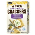thumbnail image 3 of Rosemary Olive Oil Woven Wheat Crackers, 9 oz- Pack of 3, 3 of 4