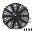 thumbnail image 3 of Slim Fan Push Pull, Universal Low Noise Levels Electric Radiator Cooling Fan Durable  For Pickup For Truck For Van, 3 of 8