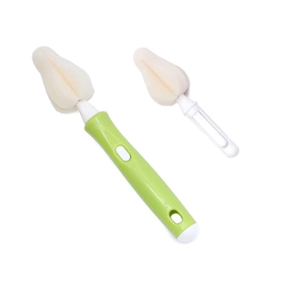 Cepillo para biberón Duehut de 17 cm con mango de PP y cabezal de esponja
