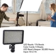 thumbnail image 4 of Video LED Light on Camera, 176 Beads ABS Luz de Fotografía Portátil para Al Aire Libre, 4 of 7