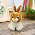 thumbnail image 2 of EQWLJWE Simulation Plush Animal Doll Imitation Rabbit Cute Plush Toy Three Colors Are Available, 2 of 4