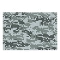 thumbnail image 1 of Camo Cutting Board, Digital Pixel Effect Modern Design Conceptual Commando Inspired Grey Toned, Decorative Tempered Glass Cutting and Serving Board, Large Size, Grey Pale Grey Grey, by Ambesonne, 1 of 1