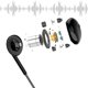 thumbnail image 2 of Auriculares intraurales Power Boost certificados con micrófono, paquete de 3, 2 of 7