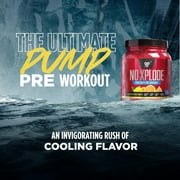 BSN N.O.-XPLODE Cool Rush Pre Workout Powder, Preworkout Energy Supplement for Men and Women with Creatine and Beta-Alanine, New Flavor: Mango Citrus Smash, 30 Servings