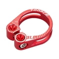 thumbnail image 5 of Lightweight Bike Seatpost Clip Seat Adapter Lock Quick Release Aluminum Alloy Seatpost Clamp for Universal Road BMX Bikes Components 31.8mm Red, 5 of 6