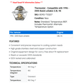 thumbnail image 2 of Thermostat - Compatible with 1996 - 2005 Buick LeSabre 3.8L V6 1997 1998 1999 2000 2001 2002 2003 2004, 2 of 2