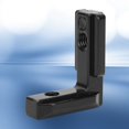 thumbnail image 1 of Perfil de extrusión de aluminio conector de esquina interior negro con rosca de tornillo M5 para reforzar juntas de esquina en ángulo recto Higoodz Otros, 1 of 8