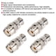 thumbnail image 5 of Concéntrico 4 Uds BNC Macho A UHF Hembra RF Cable Coaxial Conector Adaptador Conector Convertidor, 5 of 7