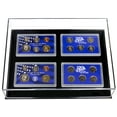 Deluxe Clear Acrylic Book, Stamp, or Coin Collection Display Case (A029