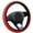 Red, variant on Walbest Leather Steering Wheel Cover, Anti-Slip Sport Car Wheel Wrap, Universal Fit 15 Inch Car /Auto/SUV Steering Wheels, Red