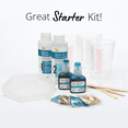 thumbnail image 6 of Mod Podge Do-It-Yourself Resin Coaster Kit, Hexagon, Blue and Gold, 6 of 8
