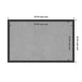 thumbnail image 4 of Amanti Art Dark Bronze Scoop Framed Magnetic Board 34 x 22 in., 4 of 8