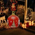 thumbnail image 1 of Bola Inflable De Navidad Bolas de juguete navideñas de 60 cm con luces LED, bolas iluminadas grandes, decoraciones para árboles de Navidad, 1 of 8