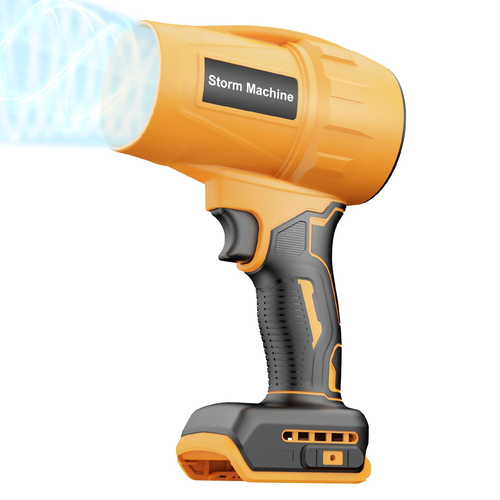 Cordless Leaf & Dust Blower Compatible with DEWALT 20V Battery, 30,000 RPM Jet Fan with Brushless Motor, Handheld Air Blower for Car Drying, Lawn Care, Home Cleaning (Tool Only)