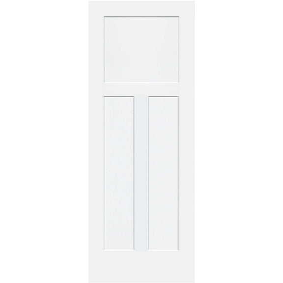 Kimberly Bay Shaker 1 2 Panel Solid Core Primed White Interior Door Slab