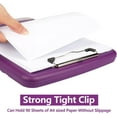 thumbnail image 3 of Clipboard with Storage,A4 Binder Nursing Clipboards with Pen Holder,Heavy Duty Storage Clipboard with Low Profile Clip,Clipboards Folder Side-Opening,Smooth Writing Clip Board Office Supplies, 3 of 7