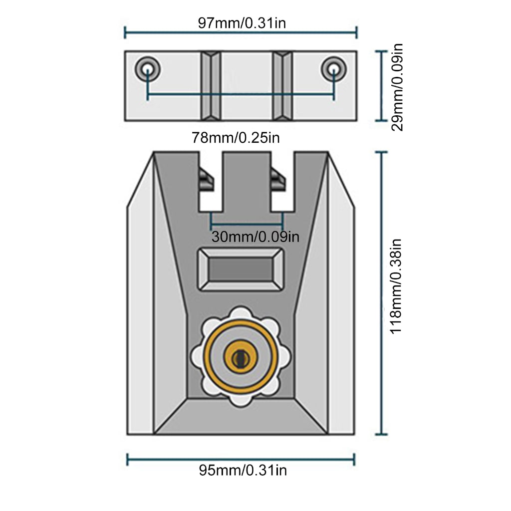 Cylinder Dead Bolt Lock AntiTheft Door Lock with Key Single Cylinder Exterior Door Gate Lock Door Hardware Enduring