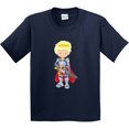 thumbnail image 3 of Inktastic Prince, King, Knight, Sword, Crown, Blond Hair Youth T-Shirt, 3 of 5