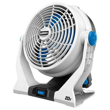 

7.5” 2 speed Table Fan with Cordless Lithium Ion Battery HPCF01B White